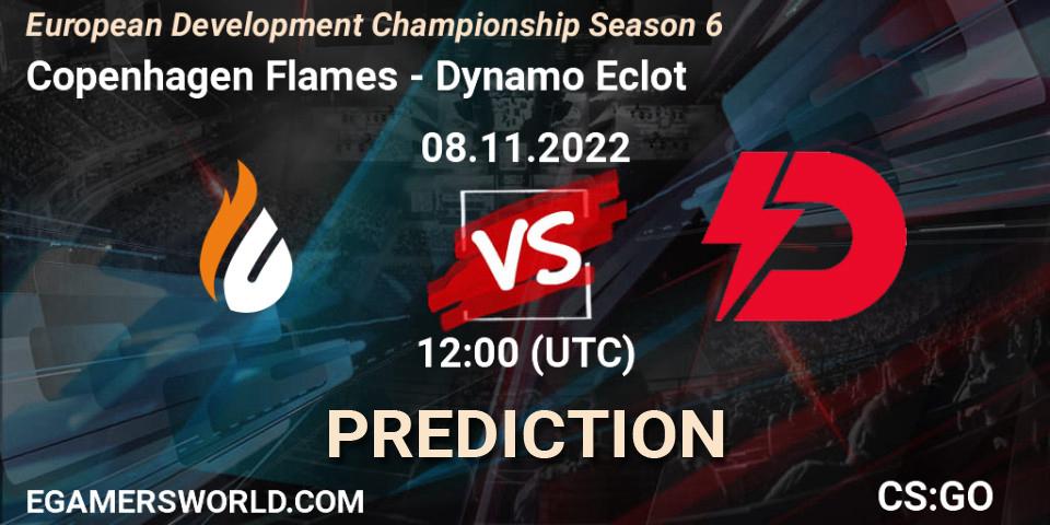 Copenhagen Flames vs Dynamo Eclot: Match Prediction. 08.11.2022 at 12:00, Counter-Strike (CS2), European Development Championship Season 6