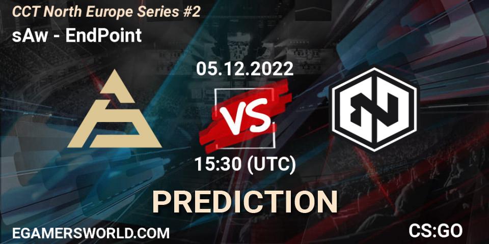 sAw vs EndPoint: Match Prediction. 05.12.22, CS2 (CS:GO), CCT North Europe Series #2