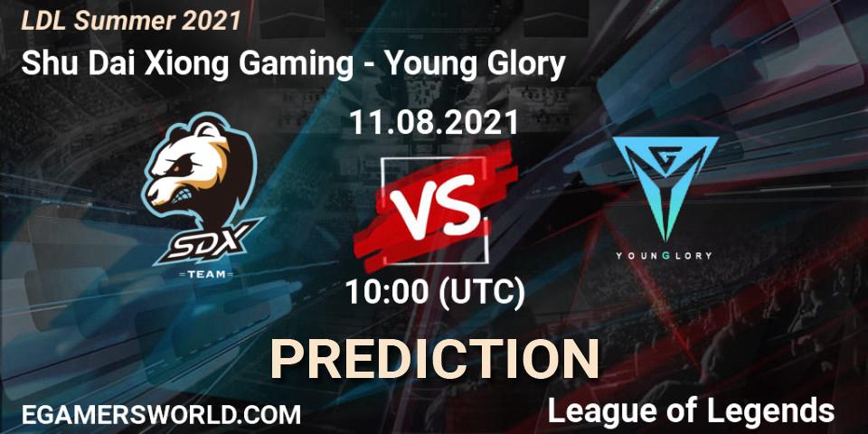 Shu Dai Xiong Gaming vs Young Glory: Match Prediction. 11.08.21, LoL, LDL Summer 2021