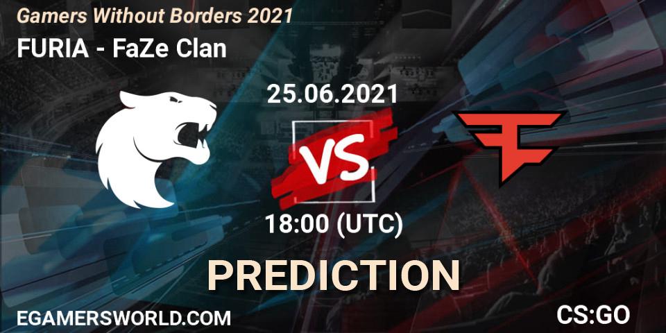 FURIA vs FaZe Clan: Match Prediction. 25.06.2021 at 18:00, Counter-Strike (CS2), Gamers Without Borders 2021