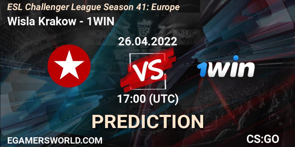 Wisla Krakow vs 1WIN: Match Prediction. 26.04.2022 at 17:00, Counter-Strike (CS2), ESL Challenger League Season 41: Europe