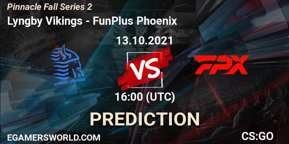 Lyngby Vikings vs FunPlus Phoenix: Match Prediction. 13.10.2021 at 16:30, Counter-Strike (CS2), Pinnacle Fall Series #2