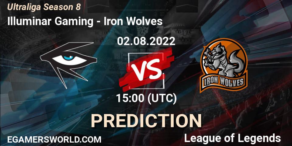 Illuminar Gaming vs Iron Wolves: Match Prediction. 02.08.2022 at 15:00, LoL, Ultraliga Season 8