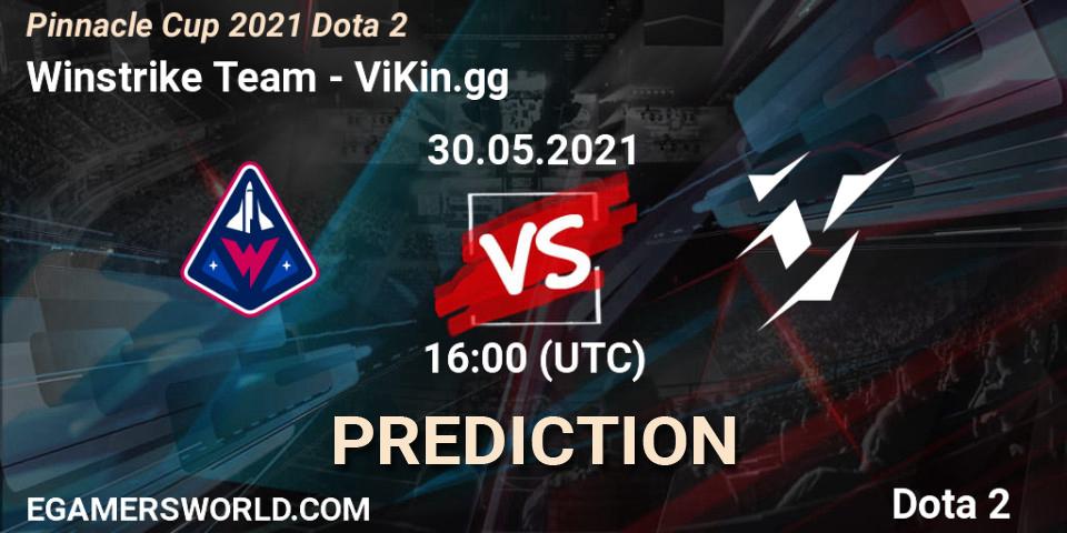 Winstrike Team vs ViKin.gg: Match Prediction. 30.05.2021 at 17:06, Dota 2, Pinnacle Cup 2021 Dota 2