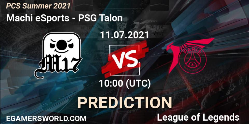 Machi eSports vs PSG Talon: Match Prediction. 11.07.2021 at 10:30, LoL, PCS Summer 2021