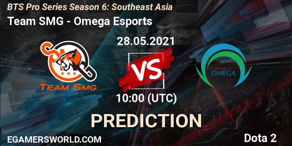 Team SMG vs Omega Esports: Match Prediction. 28.05.2021 at 10:22, Dota 2, BTS Pro Series Season 6: Southeast Asia