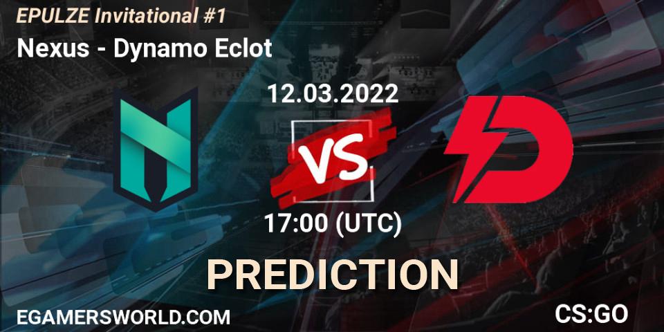Nexus vs Dynamo Eclot: Match Prediction. 12.03.22, CS2 (CS:GO), EPULZE Invitational #1