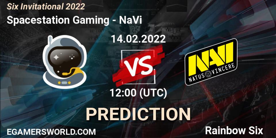 Spacestation Gaming vs NaVi: Match Prediction. 14.02.2022 at 12:00, Rainbow Six, Six Invitational 2022