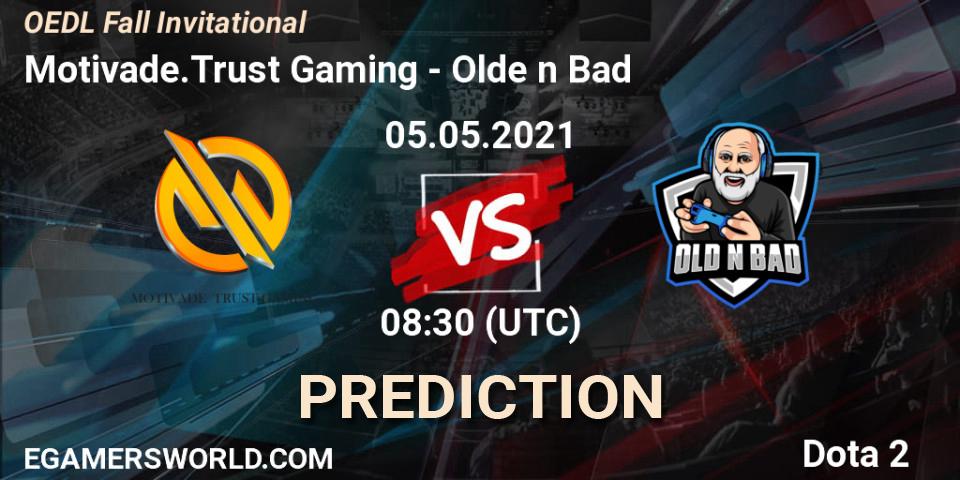 Motivade.Trust Gaming vs Olde n Bad: Match Prediction. 05.05.2021 at 08:33, Dota 2, OEDL Fall Invitational