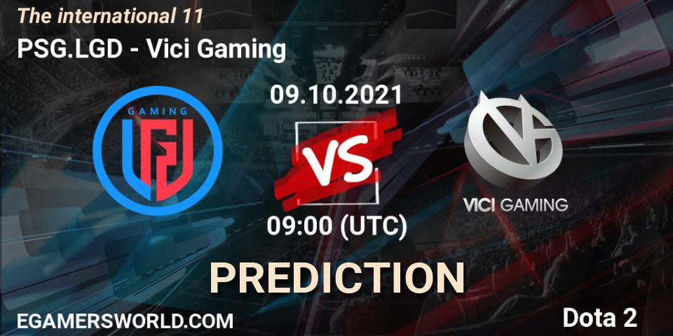 PSG.LGD vs Vici Gaming: Match Prediction. 09.10.21, Dota 2, The Internationa 2021