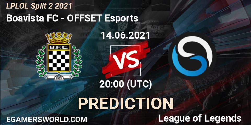Boavista FC vs OFFSET Esports: Match Prediction. 14.06.2021 at 20:00, LoL, LPLOL Split 2 2021