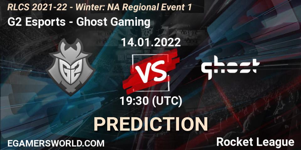 G2 Esports vs Ghost Gaming: Match Prediction. 14.01.2022 at 19:30, Rocket League, RLCS 2021-22 - Winter: NA Regional Event 1