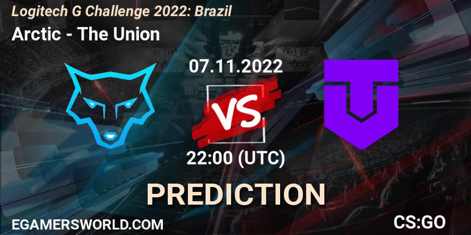 Arctic vs The Union: Match Prediction. 07.11.2022 at 22:00, Counter-Strike (CS2), Logitech G Challenge 2022: Brazil