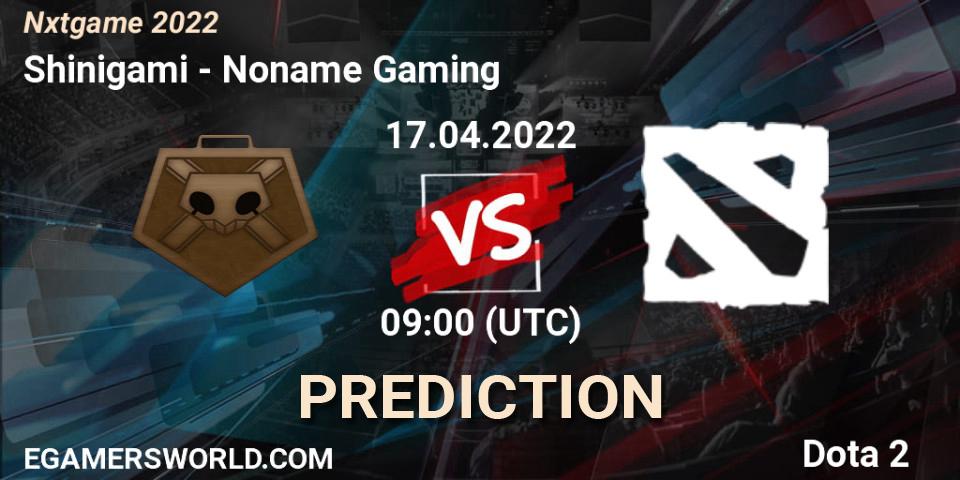 Shinigami vs Noname Gaming: Match Prediction. 23.04.2022 at 09:01, Dota 2, Nxtgame 2022