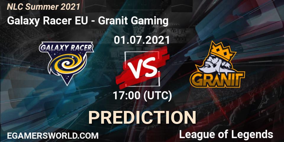 Galaxy Racer EU vs Granit Gaming: Match Prediction. 01.07.2021 at 17:00, LoL, NLC Summer 2021