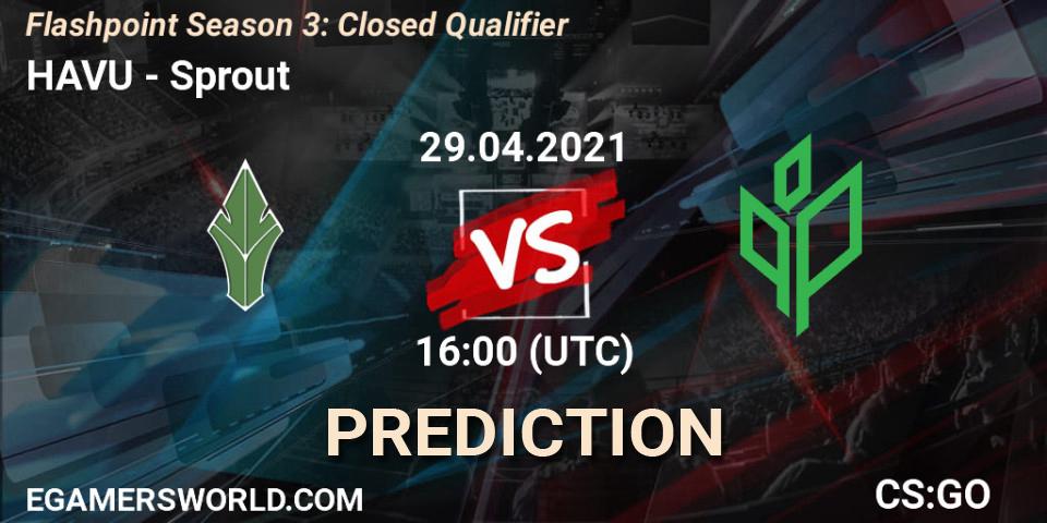 HAVU vs Sprout: Match Prediction. 29.04.2021 at 16:00, Counter-Strike (CS2), Flashpoint Season 3: Closed Qualifier