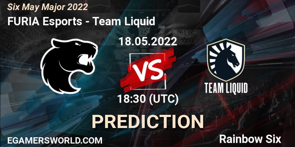 Team Liquid vs FURIA Esports: Match Prediction. 18.05.2022 at 18:50, Rainbow Six, Six Charlotte Major 2022