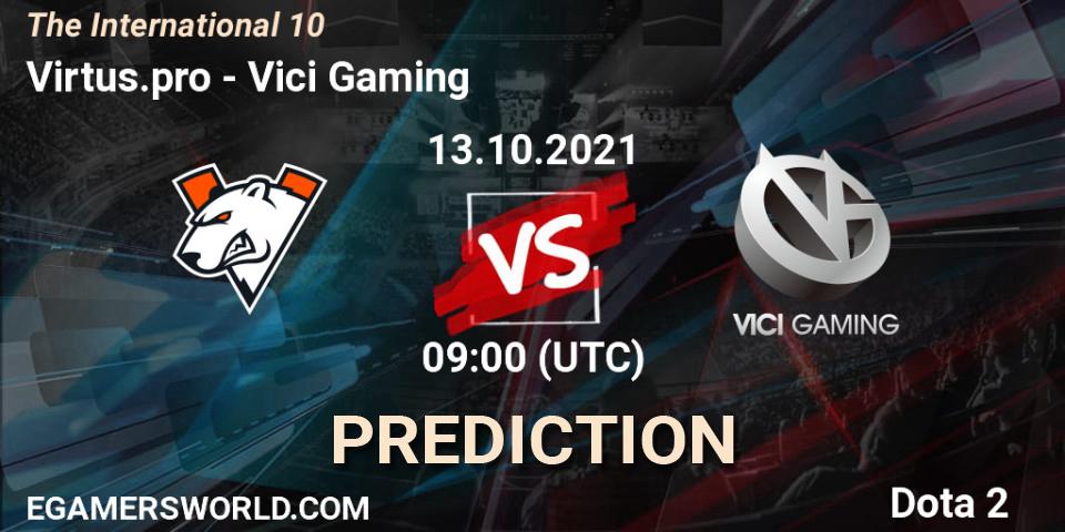 Virtus.pro vs Vici Gaming: Match Prediction. 13.10.21, Dota 2, The Internationa 2021