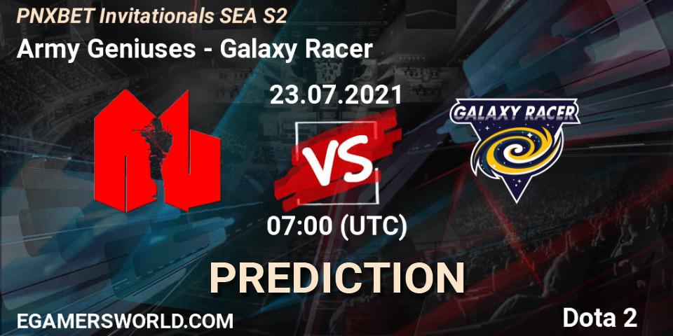 Army Geniuses vs Galaxy Racer: Match Prediction. 23.07.2021 at 07:03, Dota 2, PNXBET Invitationals SEA S2