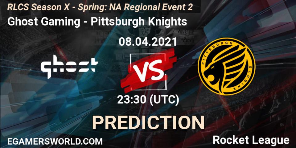 Ghost Gaming vs Pittsburgh Knights: Match Prediction. 08.04.2021 at 23:30, Rocket League, RLCS Season X - Spring: NA Regional Event 2