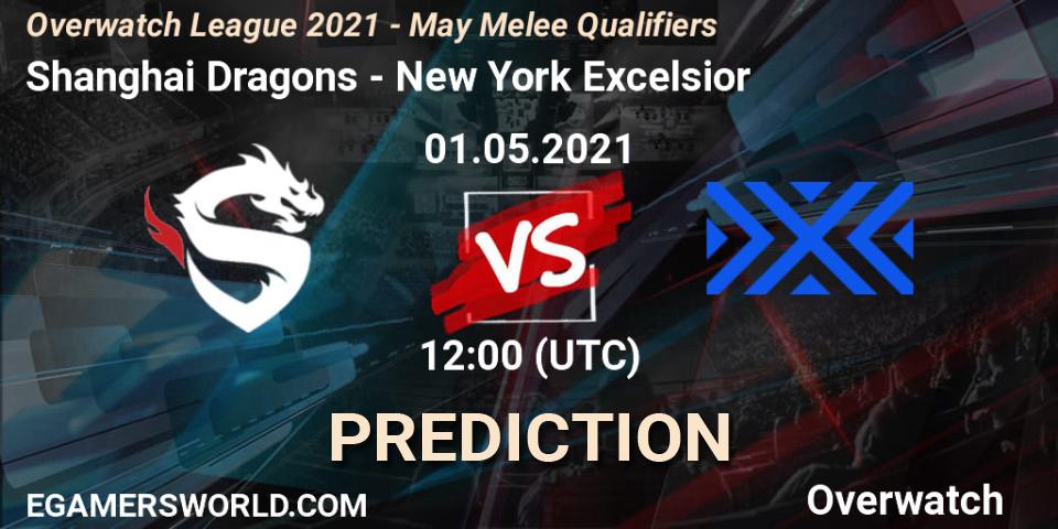 Shanghai Dragons vs New York Excelsior: Match Prediction. 01.05.2021 at 11:00, Overwatch, Overwatch League 2021 - May Melee Qualifiers