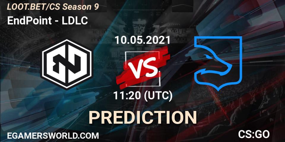 EndPoint vs LDLC: Match Prediction. 10.05.21, CS2 (CS:GO), LOOT.BET/CS Season 9