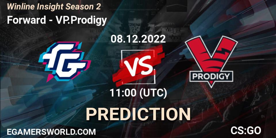Forward vs VP.Prodigy: Match Prediction. 10.12.22, CS2 (CS:GO), Winline Insight Season 2