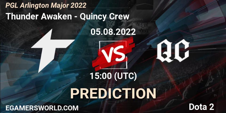 Thunder Awaken vs Soniqs: Match Prediction. 05.08.2022 at 17:00, Dota 2, PGL Arlington Major 2022 - Group Stage