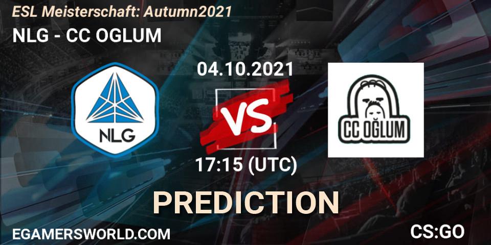 NLG vs CC OGLUM: Match Prediction. 04.10.2021 at 17:15, Counter-Strike (CS2), ESL Meisterschaft: Autumn 2021