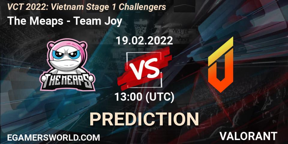 The Meaps vs Team Joy: Match Prediction. 19.02.2022 at 13:00, VALORANT, VCT 2022: Vietnam Stage 1 Challengers
