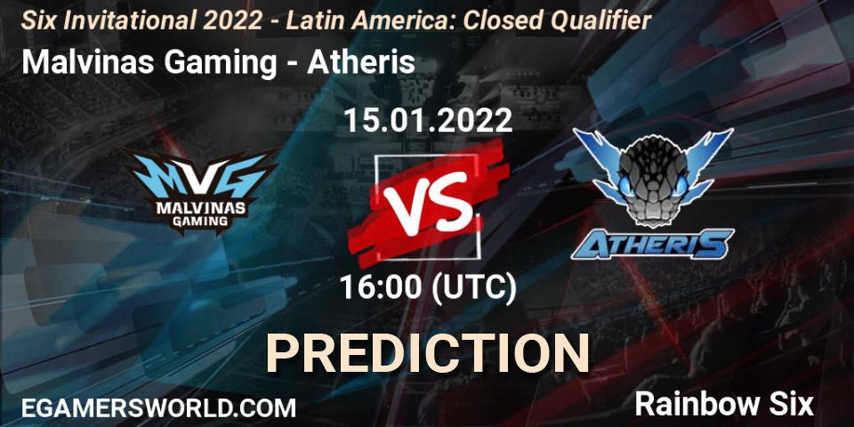 Malvinas Gaming vs Atheris: Match Prediction. 15.01.2022 at 16:00, Rainbow Six, Six Invitational 2022 - Latin America: Closed Qualifier