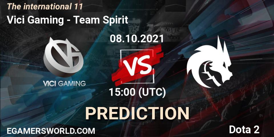 Vici Gaming vs Team Spirit: Match Prediction. 08.10.2021 at 16:27, Dota 2, The Internationa 2021