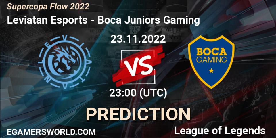 Leviatan Esports vs Boca Juniors Gaming: Match Prediction. 24.11.22, LoL, Supercopa Flow 2022