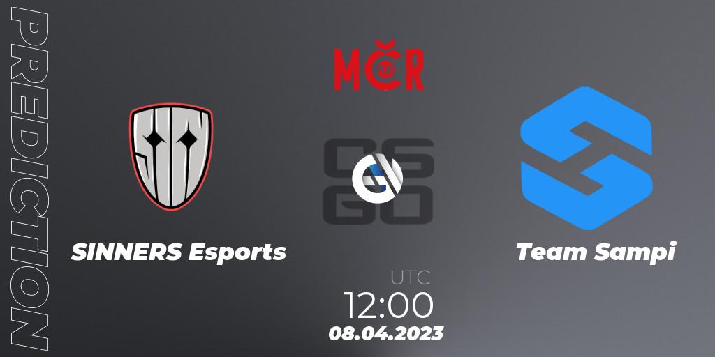 SINNERS Esports vs Team Sampi: Match Prediction. 08.04.2023 at 12:00, Counter-Strike (CS2), Tipsport Cup Prague Spring 2023
