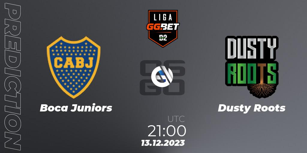 Boca Juniors vs Dusty Roots: Match Prediction. 13.12.2023 at 21:00, Counter-Strike (CS2), Dust2 Brasil Liga Season 2