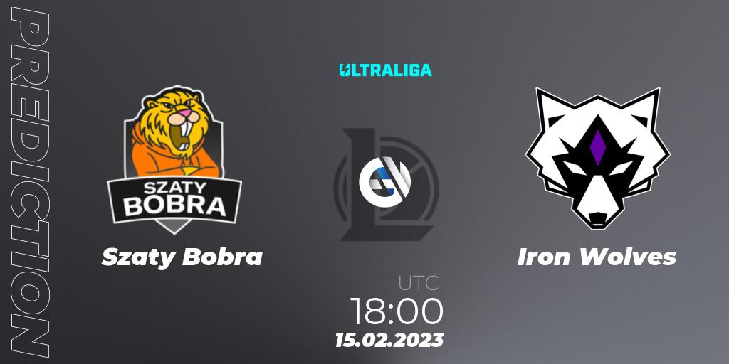 Szaty Bobra vs Iron Wolves: Match Prediction. 21.02.2023 at 18:00, LoL, Ultraliga Season 9 - Group Stage