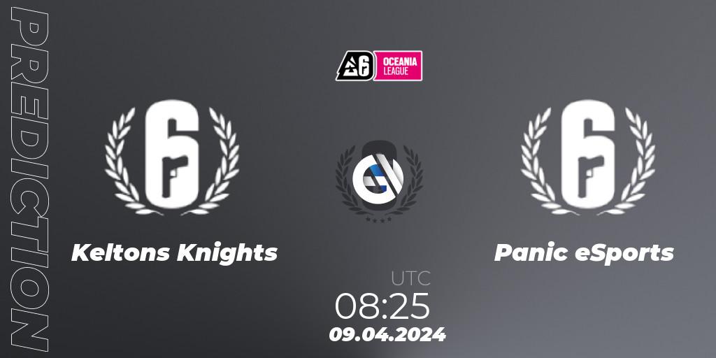 Keltons Knights vs Panic eSports: Match Prediction. 09.04.24, Rainbow Six, Oceania League 2024 - Stage 1