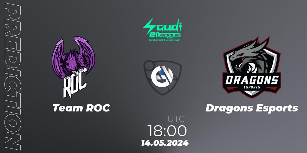 Team ROC vs Dragons Esports: Match Prediction. 14.05.2024 at 18:00, Rocket League, Saudi eLeague 2024 - Major 2: Online Major Phase 1