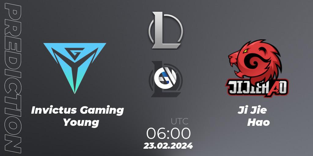 Invictus Gaming Young vs Ji Jie Hao: Match Prediction. 23.02.24, LoL, LDL 2024 - Stage 1