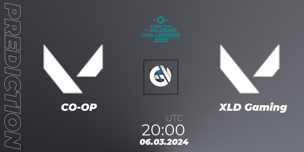 CO-OP vs XLD Gaming: Match Prediction. 06.03.2024 at 20:00, VALORANT, VALORANT Challengers Brazil 2024: Split 1