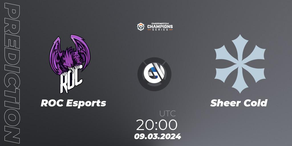 ROC Esports vs Sheer Cold: Match Prediction. 09.03.2024 at 20:00, Overwatch, Overwatch Champions Series 2024 - EMEA Stage 1 Group Stage