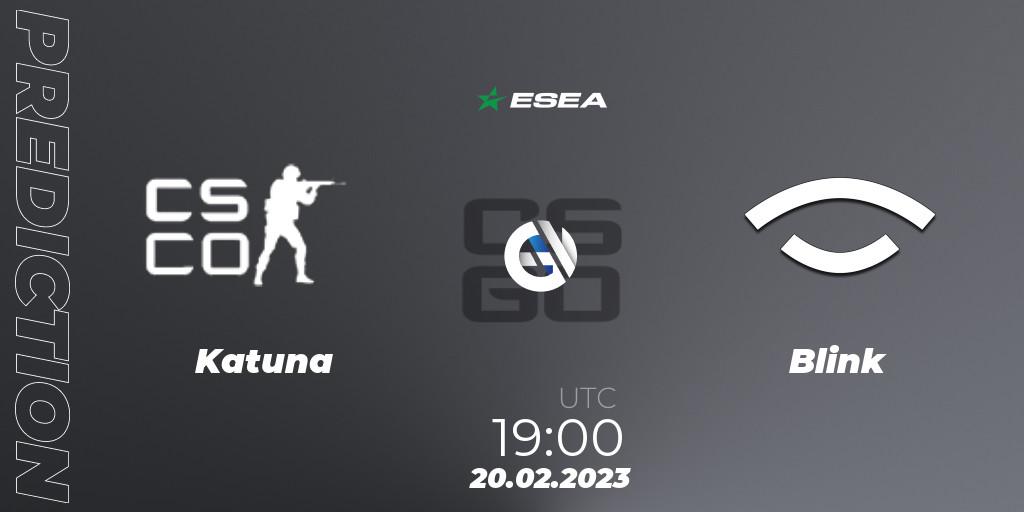 Tenstar vs Blink: Match Prediction. 20.02.2023 at 19:00, Counter-Strike (CS2), ESEA Season 44: Advanced Division - Europe