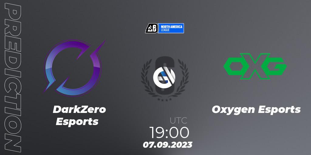 DarkZero Esports vs Oxygen Esports: Match Prediction. 07.09.2023 at 19:00, Rainbow Six, North America League 2023 - Stage 2