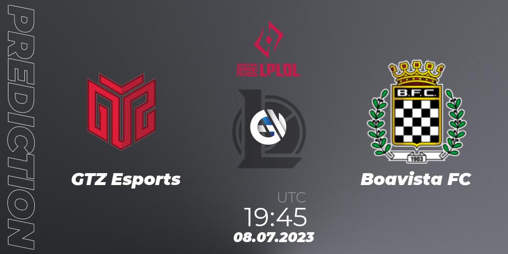 GTZ Esports vs Boavista FC: Match Prediction. 08.07.2023 at 19:15, LoL, LPLOL Split 2 2023 - Group Stage