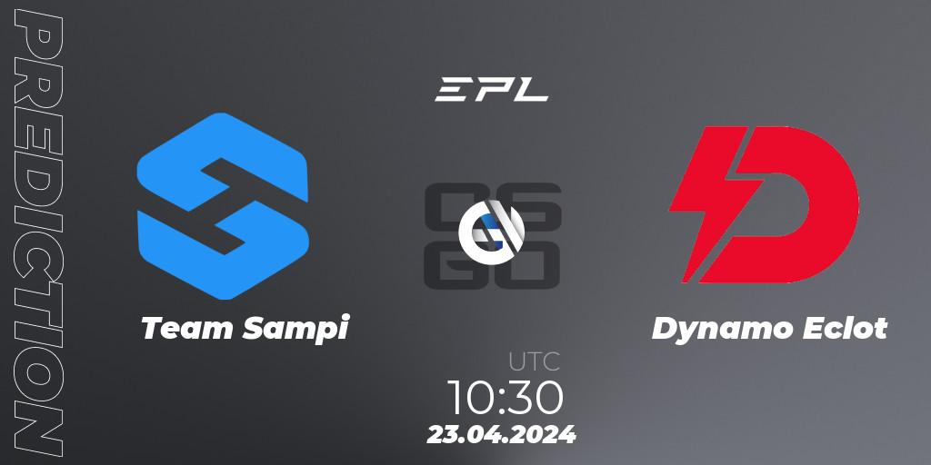 Team Sampi vs Dynamo Eclot: Match Prediction. 23.04.24, CS2 (CS:GO), European Pro League Season 15