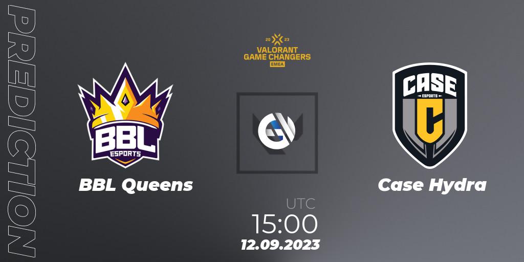 BBL Queens vs Case Hydra: Match Prediction. 12.09.2023 at 15:00, VALORANT, VCT 2023: Game Changers EMEA Stage 3 - Group Stage
