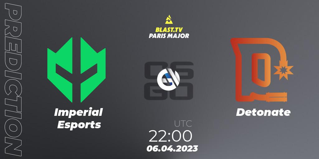 Imperial Esports vs Evil Geniuses: Match Prediction. 07.04.23, CS2 (CS:GO), BLAST.tv Paris Major 2023 Americas RMR