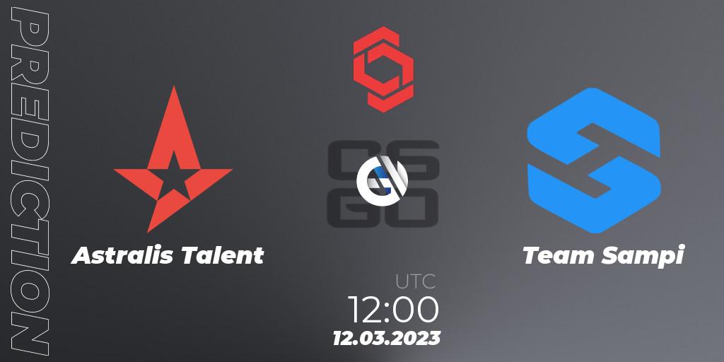 Astralis Talent vs Team Sampi: Match Prediction. 12.03.2023 at 12:00, Counter-Strike (CS2), CCT Central Europe Series 5 Closed Qualifier