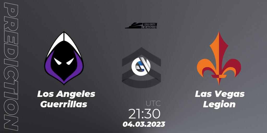Los Angeles Guerrillas vs Las Vegas Legion: Match Prediction. 04.03.2023 at 21:30, Call of Duty, Call of Duty League 2023: Stage 3 Major Qualifiers