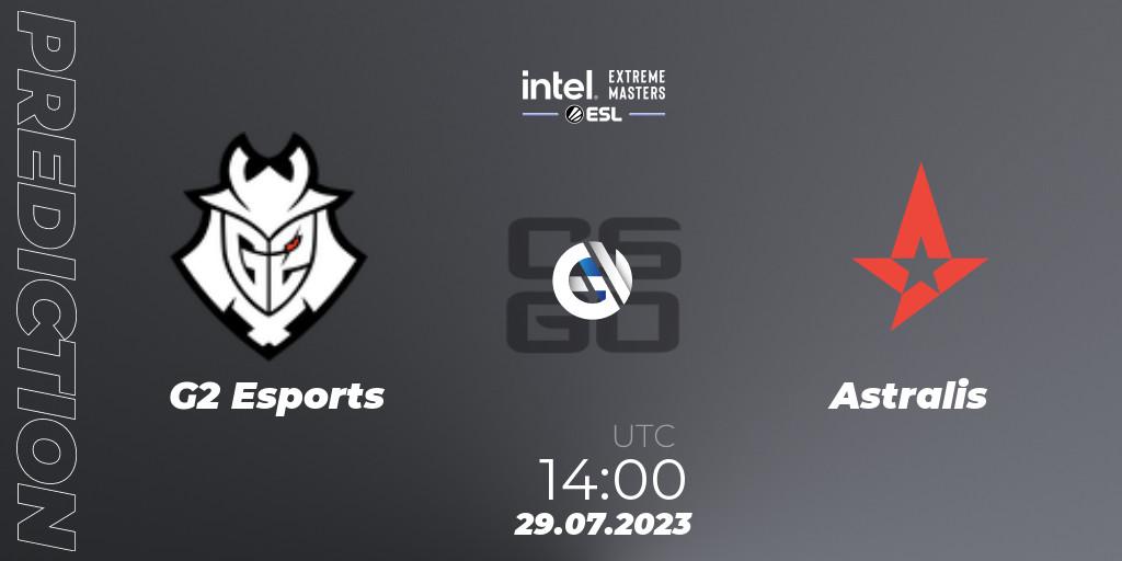G2 Esports vs Astralis: Match Prediction. 29.07.23, CS2 (CS:GO), IEM Cologne 2023